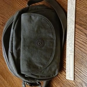 Kipling Taupe/Gray Crossbody Bag EUC